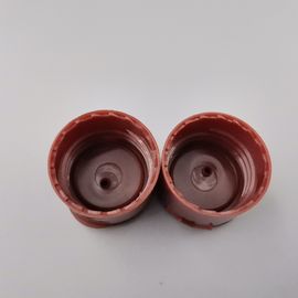 4oz أغطية زجاجات بلاستيكية مضلعة ناعمة PET
